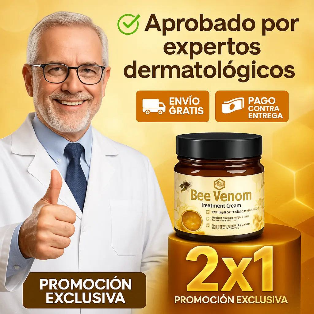🎁 Paga 1 - Lleva 2 😍 🌿Bee Venom Cream ✨¡Elimina una amplia gama de problemas de la piel
