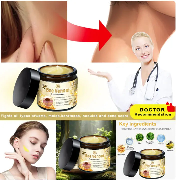🌿Crema Bee Venom ✨Potencia tu belleza desde la raíz